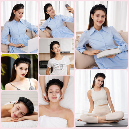 makeup and skin care headband