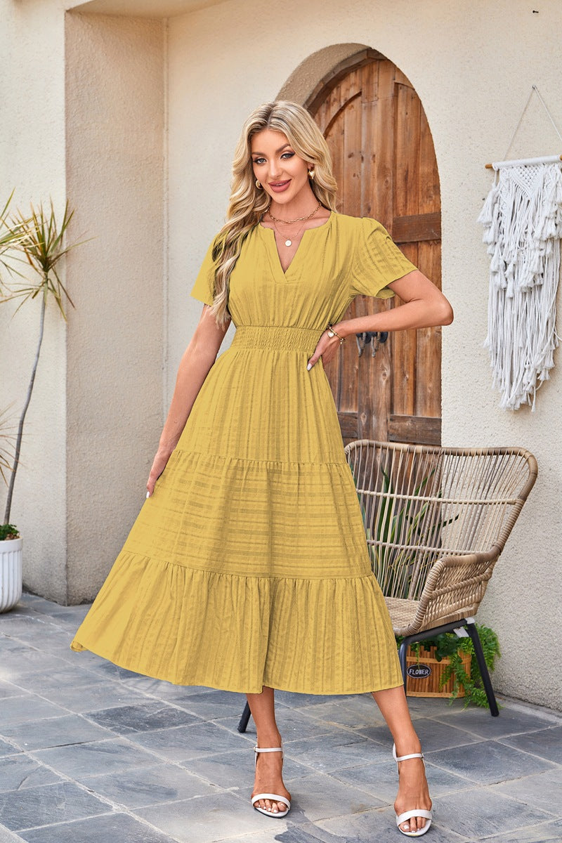 Short-Sleeve Dress