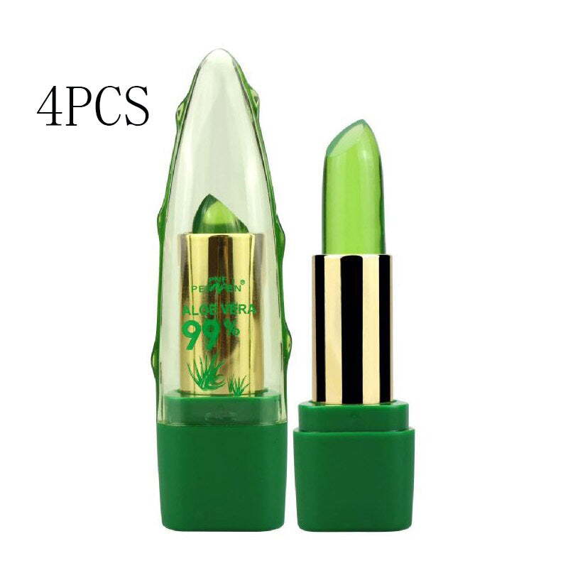 Aloe Vera Color-Changing Anti-drying Lip Balm Moisturizing Care