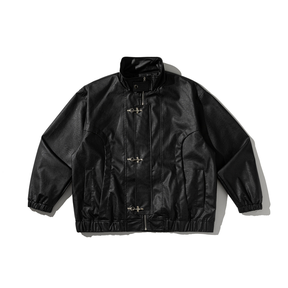 Men's PU Leather Workwear Jacket