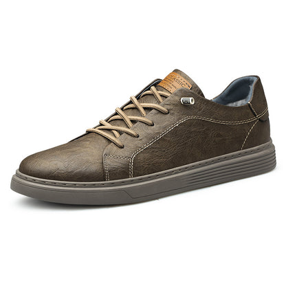 Casual Leather Slip-On Shoes for Men