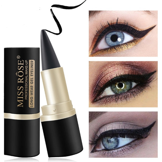 Waterproof Black Eyeliner Liquid Pencil & Gel Eye Liner Pen for Long-Lasting