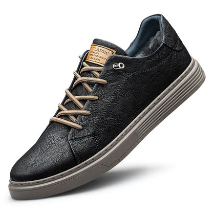 Casual Leather Slip-On Shoes for Men