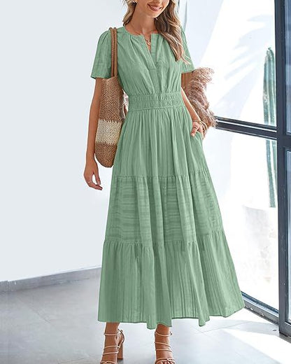 Short-Sleeve Dress
