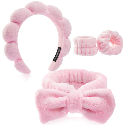 makeup and skin care headband
