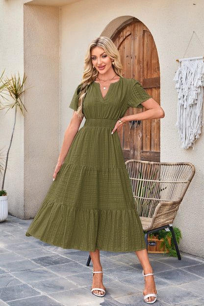 Short-Sleeve Dress