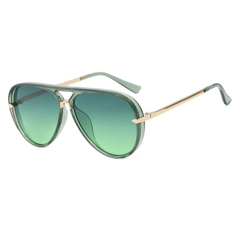 Retro Large Frame Sunglasses for Men and Women