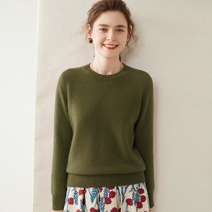 Womens Hooded Cashmere Blend Sweater