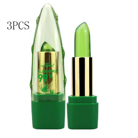 Aloe Vera Color-Changing Anti-drying Lip Balm Moisturizing Care