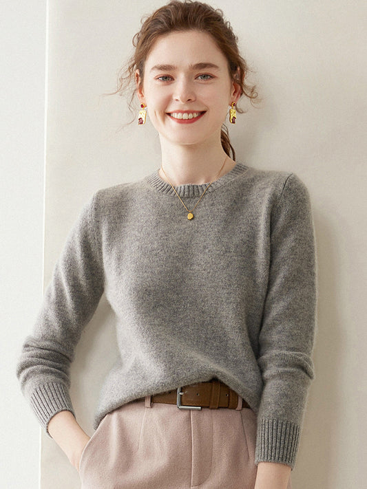 Womens Hooded Cashmere Blend Sweater