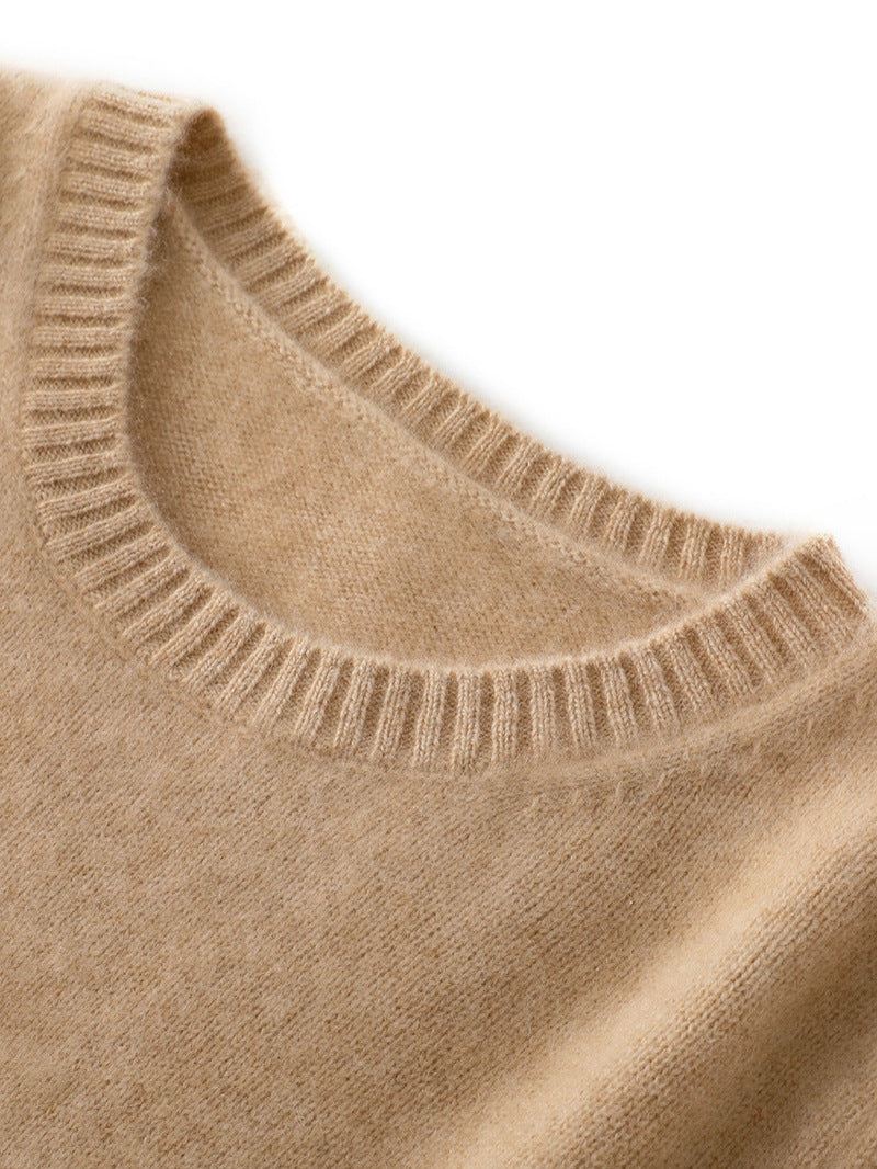 Womens Hooded Cashmere Blend Sweater