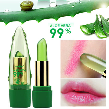 Aloe Vera Color-Changing Anti-drying Lip Balm Moisturizing Care