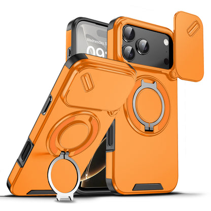 Magnetic Phone Case with Holder for iPhone Series