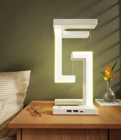 Creative Smartphone Wireless Charging Table Lamp For Bedroom
