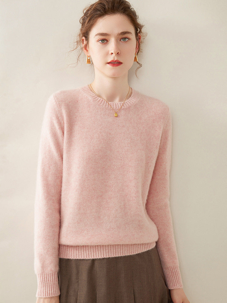 Womens Hooded Cashmere Blend Sweater
