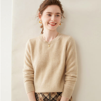 Womens Hooded Cashmere Blend Sweater