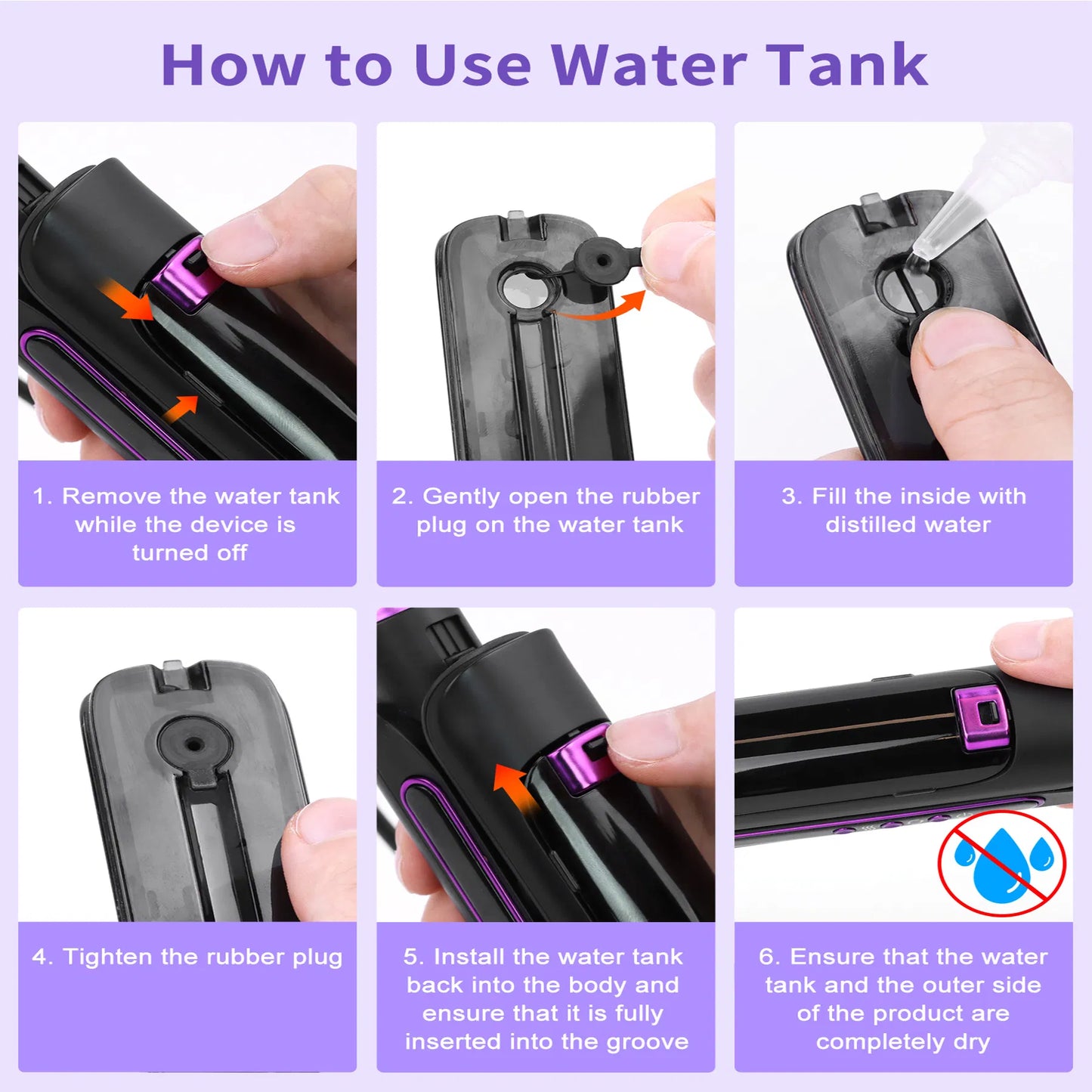 Steam Straighteners For Hair, Professional Salon Titanium Vapor Straightening Irons, High-end Salon Water Light Steam Flat Iron 24 Hour Anti-frizz Make Hair Smooth And Adds Shine