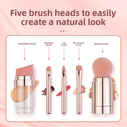 Multifunctional Portable Makeup Brush