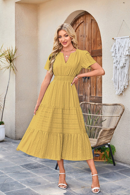 Short-Sleeve Dress