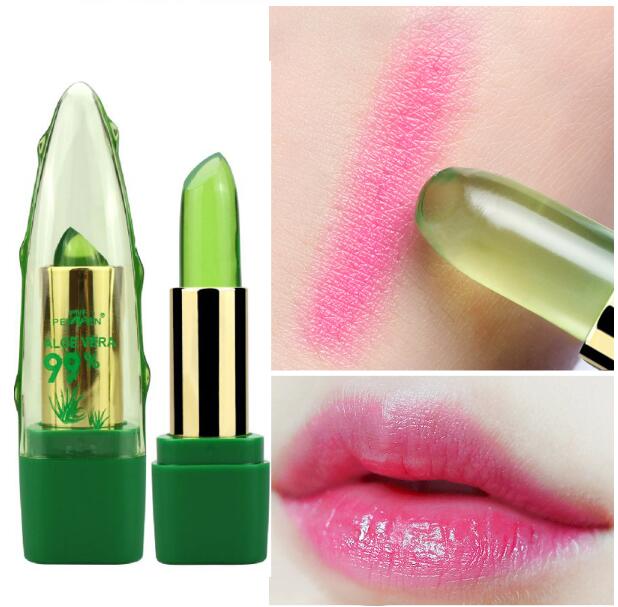 Aloe Vera Color-Changing Anti-drying Lip Balm Moisturizing Care