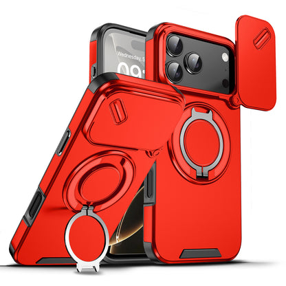 Magnetic Phone Case with Holder for iPhone Series