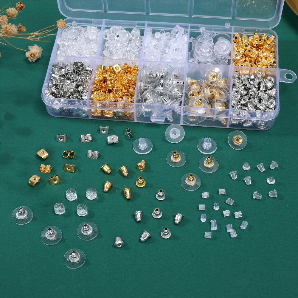 There Are 10 High-quality Earring Accessories For A Total Of 1200 Pieces. They Can Easily Help You Create Personalized Earrings That Will Make You Shine For Any Occasion