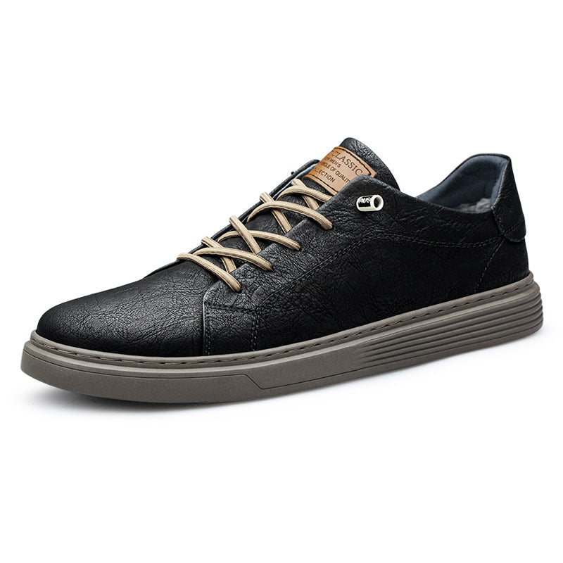 Casual Leather Slip-On Shoes for Men