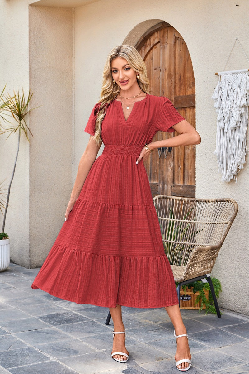 Short-Sleeve Dress