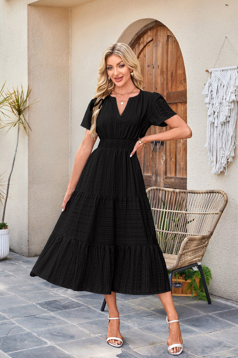Short-Sleeve Dress