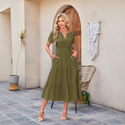 Short-Sleeve Dress