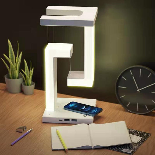 Creative Smartphone Wireless Charging Table Lamp For Bedroom