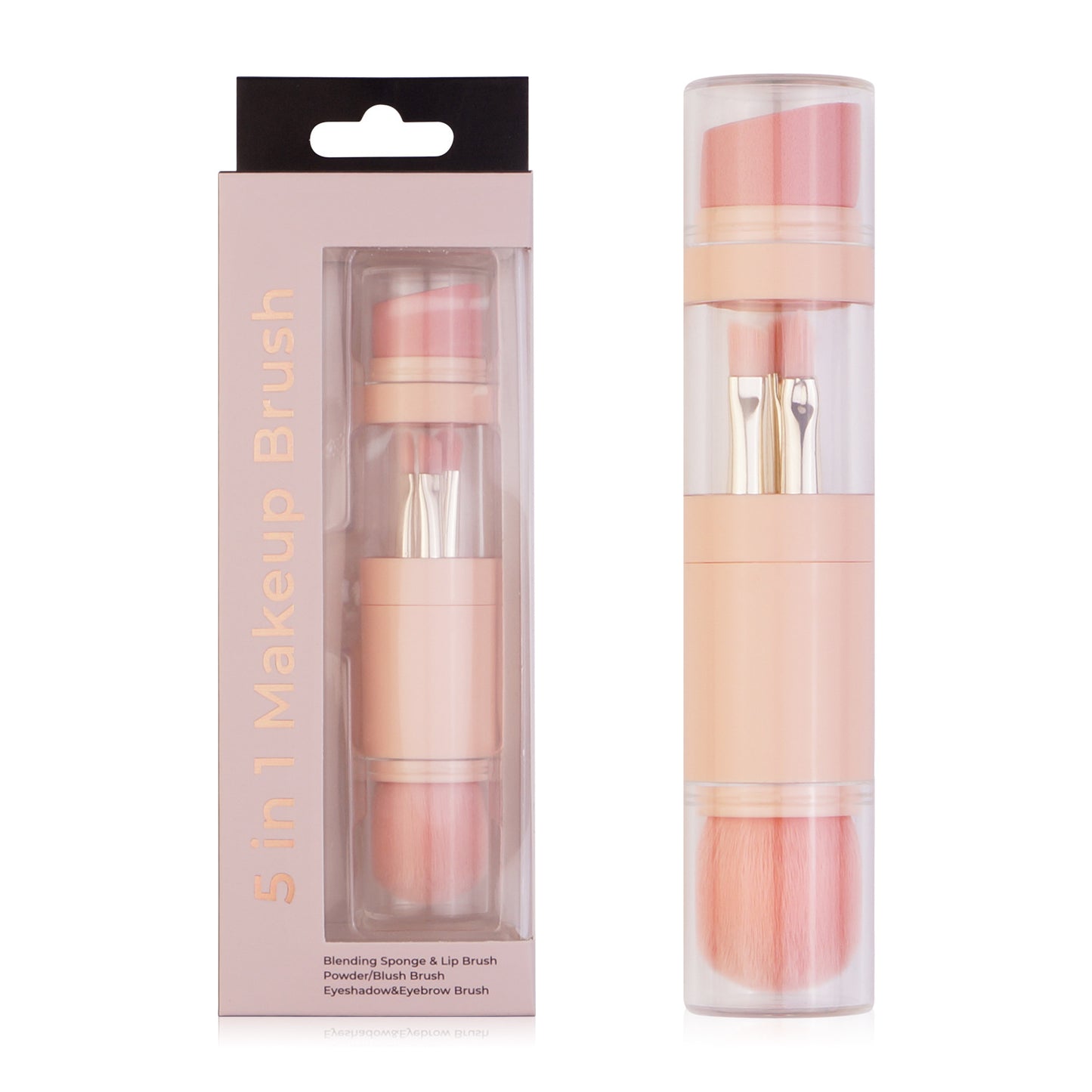 Multifunctional Portable Makeup Brush