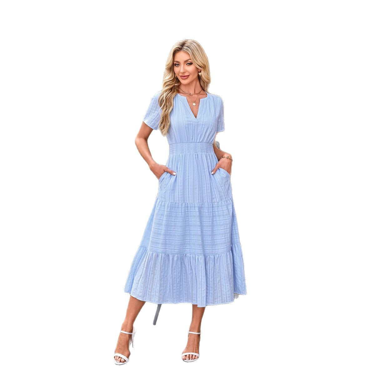 Short-Sleeve Dress